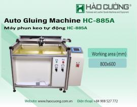 Automatic gluing machine